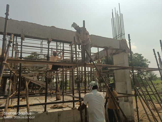 Entrance Pavilion Structural Framework
