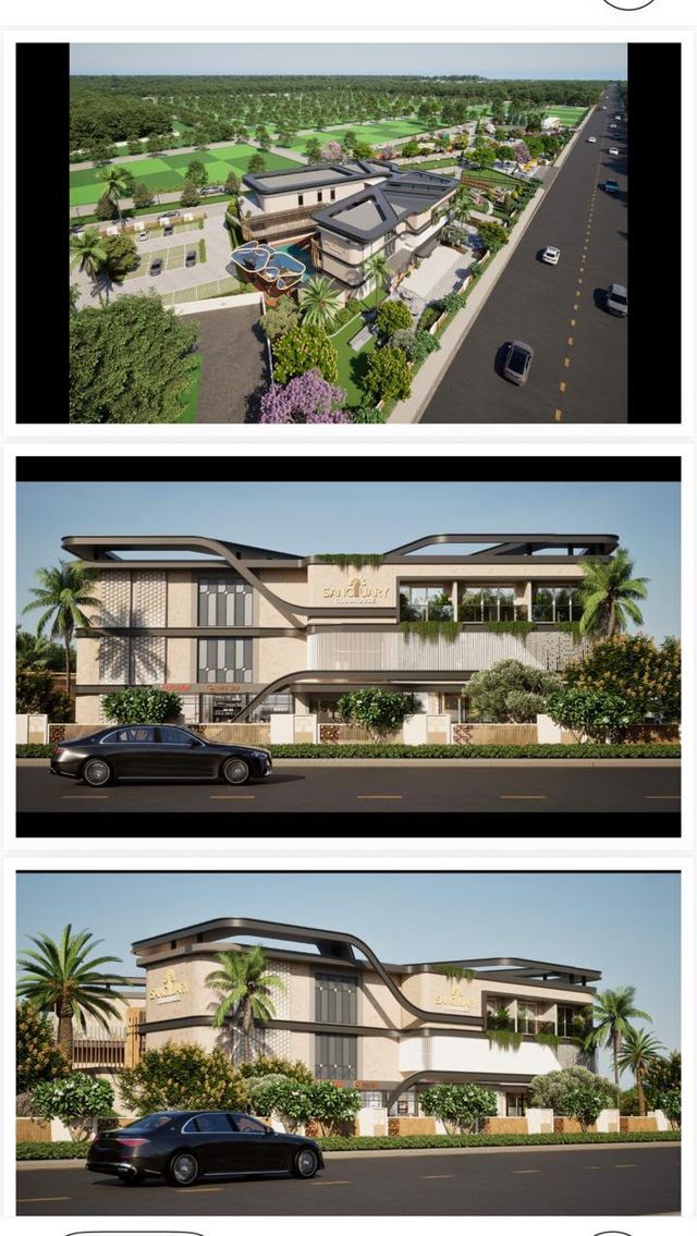 Clubhouse Architectural 3D Visualization