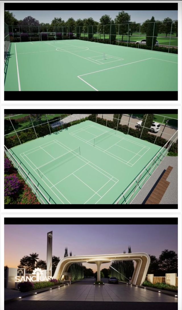 Outdoor Sports Arena & Courts 3D Design
