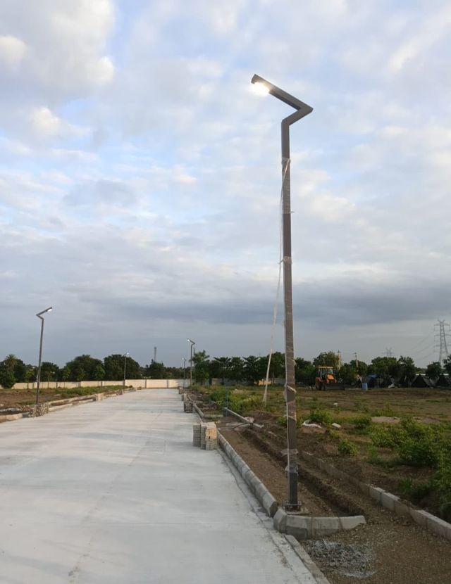 Panoramic View of Paved Internal Avenue