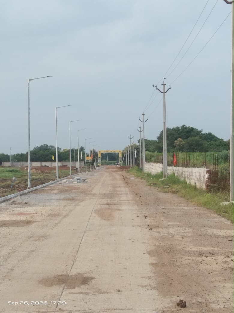 Main Approach Road & LED Street Lighting