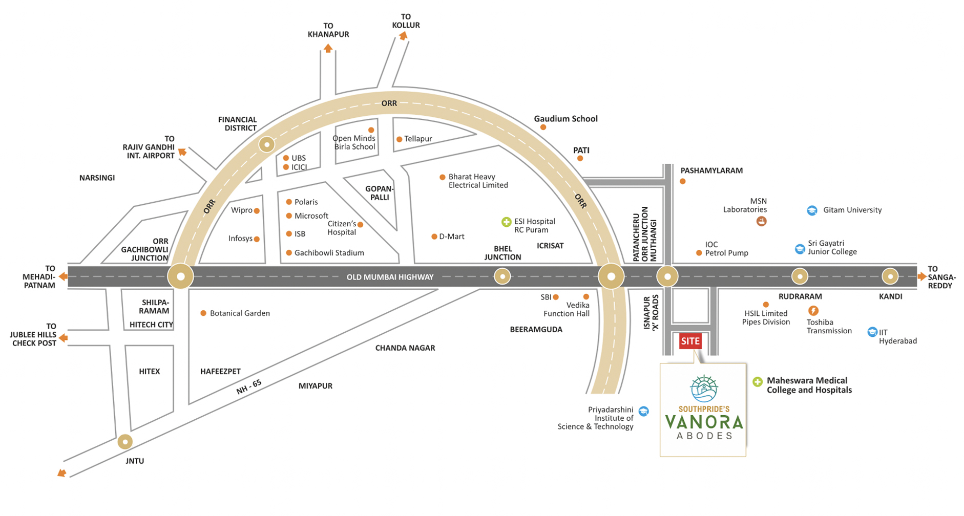 32-Acre Master Layout & Location Plan